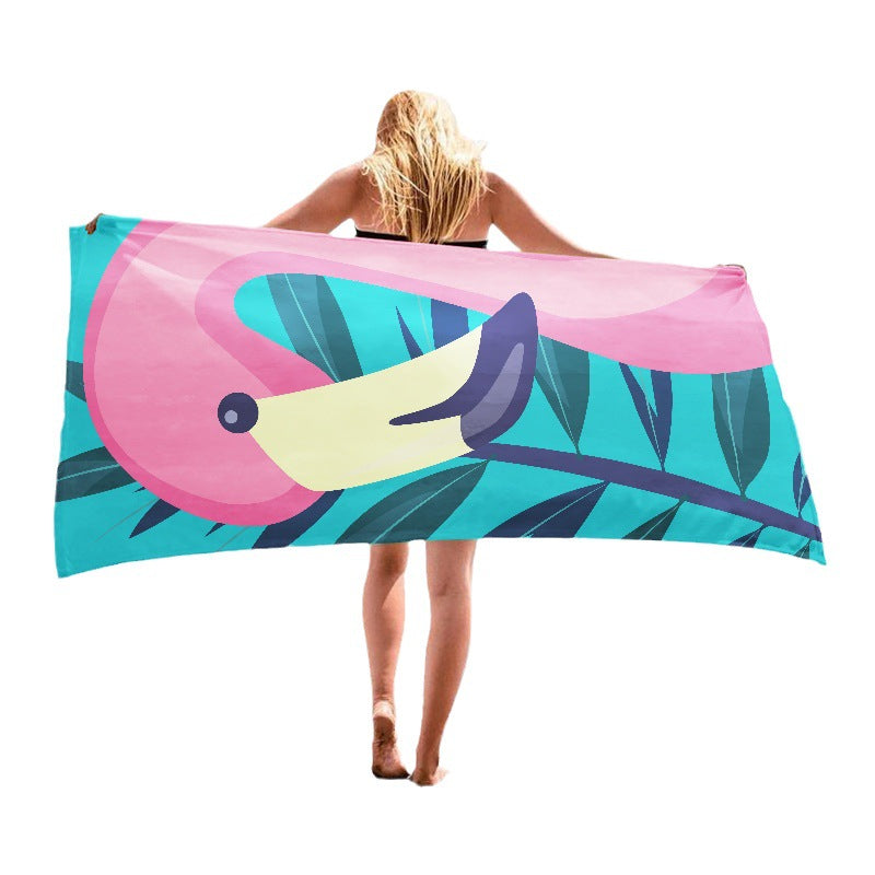 Flamingo Beach Towel | PRUSES