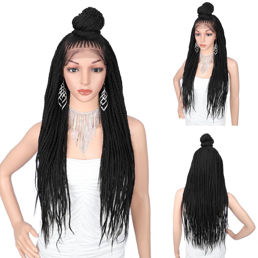 100% Hand Braided 13x7 Braided Wig-1