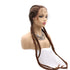 100% Hand Braided Lace Front Braided Wig-5