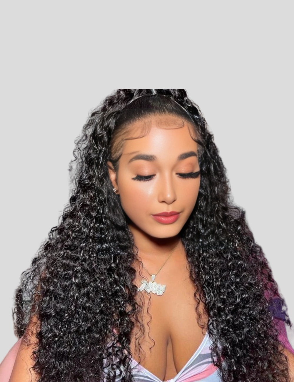 Invisible Knots HD Lace Glueless Wigs Kinky Curly Wigs Human Hair Pre Cut Wigs With Natural Baby Hair