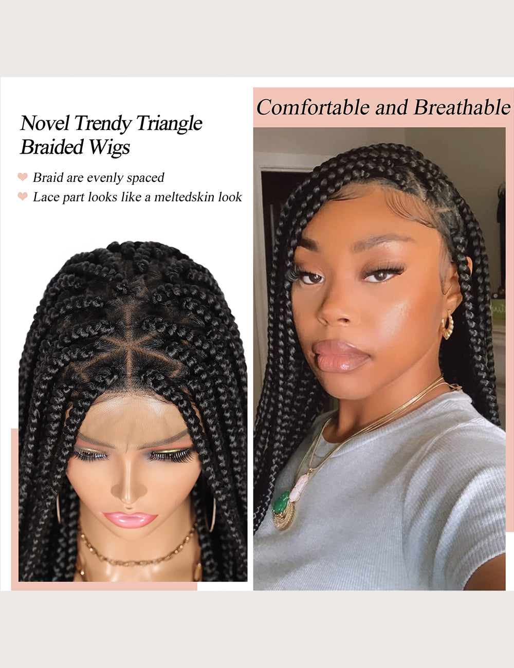 36 Inch Knotless Full Box Braided Wigs-6