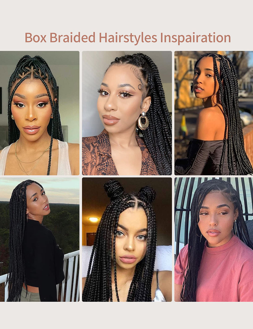 36 Inch Knotless Full Box Braided Wigs-8