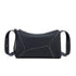 Black Leather Shoulder Zipper Square Bags