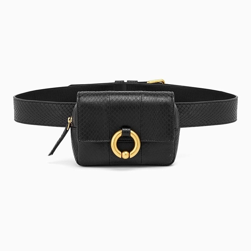 Black_python_fashion_belt_bag_3