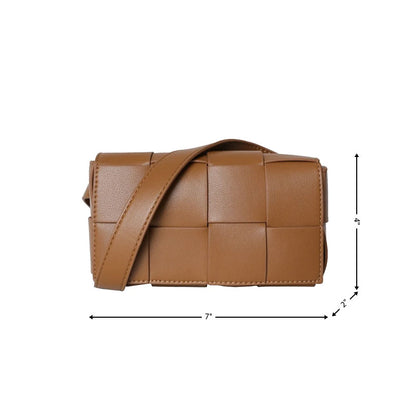 Brown_Woven_Leather_Flap_Bag_Fanny_Pack11