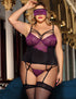 Women-Plus-Size-Purple-Lace-Bustier-Babydoll_1