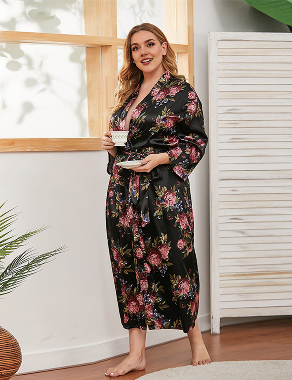 Women Plus Size Terrace Dress-1