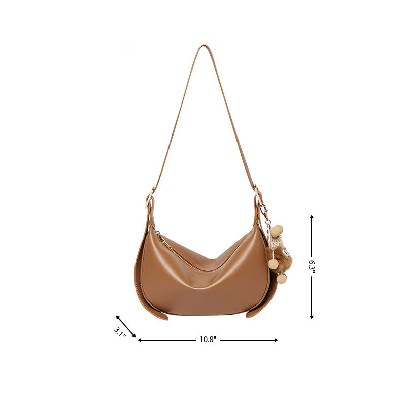 Genuine Leather Shoulder Bag Mini Crossbody Bags| PRUSES