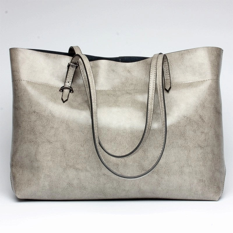 grey_genuine_leather_classic_tote_handbagsa_2